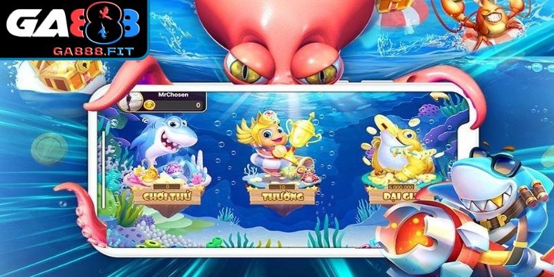 Đa dạng các phòng chơi để lựa chọn