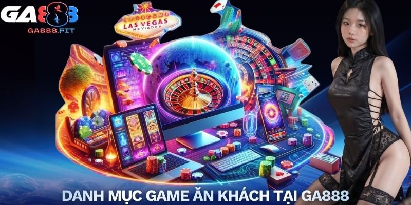 Danh mục game ăn khách tại GA888